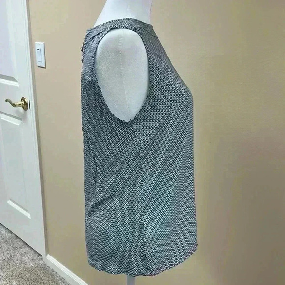 Loft Navy and White Blouse - Picture 6 of 7